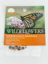Load image into Gallery viewer, California Native Narrow Leaf Milkweed (Asclepias Fascicularis) Seeds for Monarch Butterflies.
