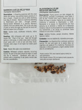 Load image into Gallery viewer, California Native Narrow Leaf Milkweed (Asclepias Fascicularis) Seeds for Monarch Butterflies.